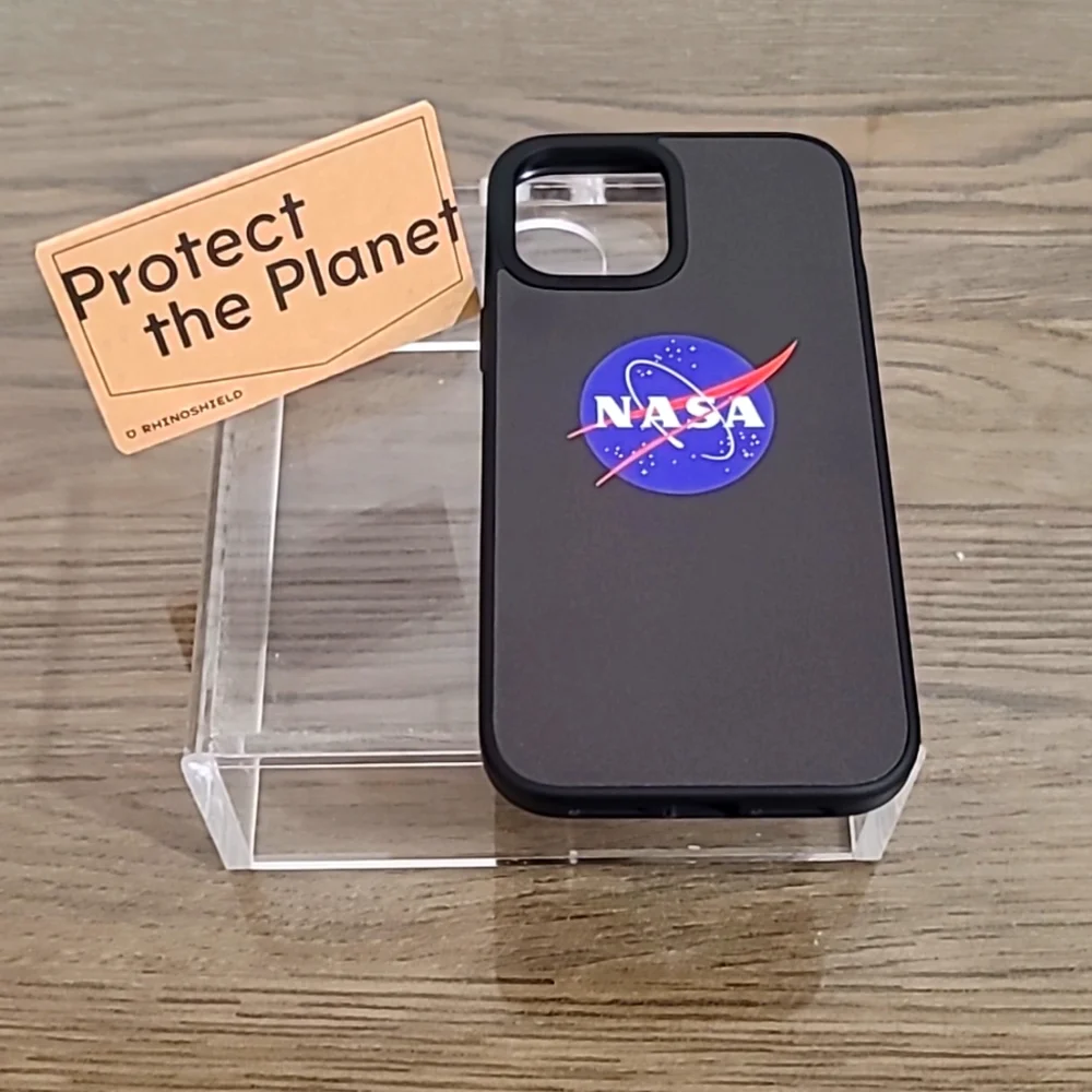 RhinoShield Durable SolidSuit NASA Meatball Logo iPhone 12 Pro Max Phone Case